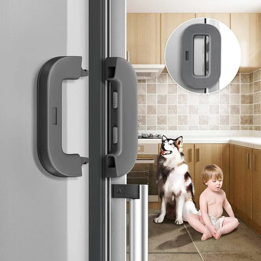 Double Button Refrigerator Door Lock – Easy & Secure